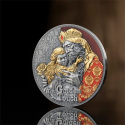 THE GOLDEN TOUCH 2 oz stříbrná mince 2023