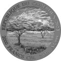 ELEPHANT Expressions of Wildlife 2 oz stříbrná mince 2023