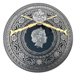 ZHANG FEI Five Tiger Generals 3 oz stříbrná mince 2021