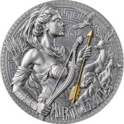 ARTEMIS Řecká mytologie 3 oz stříbrná mince 2023