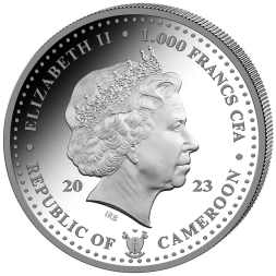 KORUNOVACE KARLA III. 1 oz stříbrná mince 2023