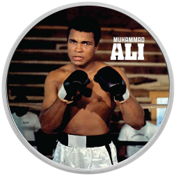 MUHAMMAD ALI 1 oz stříbrná mince 2023