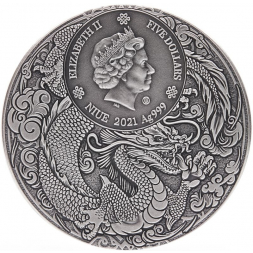LIU BEI 2 oz stříbrná mince 2021