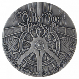 Queen Anne's Revenge 2 oz stříbrná mince 2019