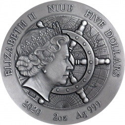 TITANIK 2 oz stříbrná mince 2020