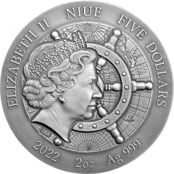 SAN JOSE 2 oz stříbrná mince 2022