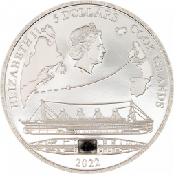 TITANIC (110. VÝROČÍ) 1 oz stříbrná mince 2022