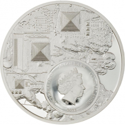 DĚDITSTVÍ FARAONA proof 3 oz stříbrná mince 2022