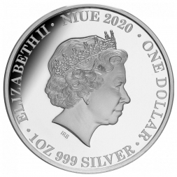 LONG MAY SHE REIGN (H.M.QUEEN ELIZABETH II.) 1 oz stříbrná mince 2020