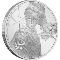 HARRY POTTER 1 oz stříbrná mince 2020