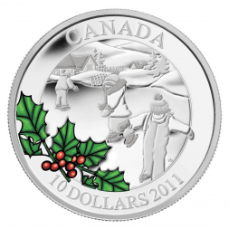 BRUSLÍCÍ DĚTI 0,5 oz stříbrná mince 2011