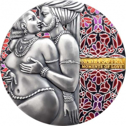 KAMA SUTRA 3 oz stříbrná mince 2020