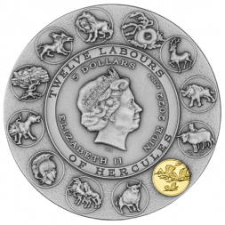 STYMPHALIAN BIRDS 2 oz stříbrná mince 2022