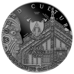 HAKA WORLD CULTURES 2 oz stříbrná mince 2020