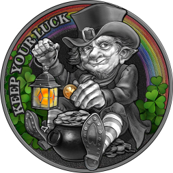 KEEP YOUR LUCK 50g stříbrná mince 2022