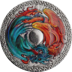 PHOENIX AND DRAGON 1 oz ryzí meteorit 2022