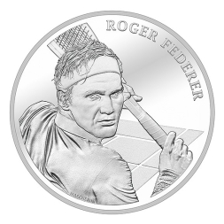 ROGER FEDERER stříbrná mince 2020
