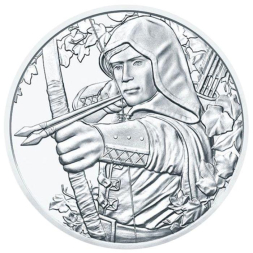 ROBIN HOOD 1 oz stříbrná mince 2019 v blistru