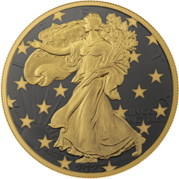 GOLDEN RING EAGLE 1 oz stříbrná mince 2023