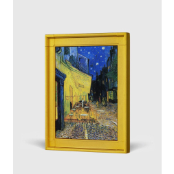Café Terrace at Night (Gold) 2 oz stříbrná mince 2022
