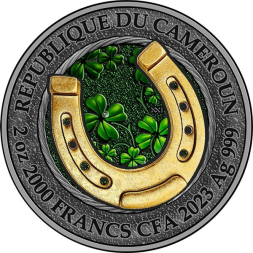 RIDE YOUR LUCK 2 oz stříbrná mince 2023