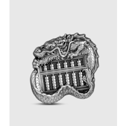 Chinese Dragon Abacus (Stříbrný) 1 oz stříbrná mince 2023