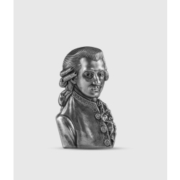 Wolfgang Amadeus Mozart 2 oz stříbrná mince 2023