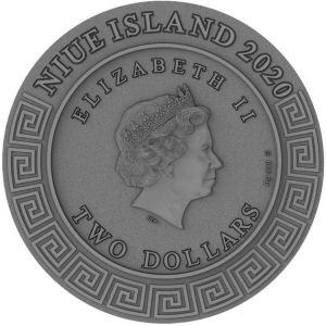 APOLLO 2 oz stříbrná mince 2020