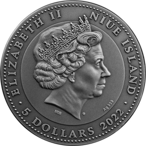 BOJOVÝ SLON 2 oz stříbrná mince 2022