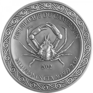 ANDROMEDA AND THE SEA MONSTER 2 oz stříbrná mince 2022