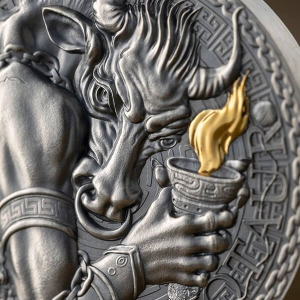 MINOTAUR Řecká mytologie 1 oz stříbrná mince 2023