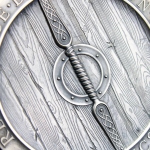 VIKING AXEMAN 3 oz stříbrná mince 2020