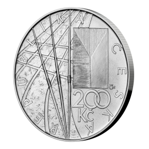 Dana Zátopková, Emil Zátopek 200 Kč stříbrná mince 2022 standard