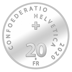 ROGER FEDERER stříbrná mince 2020