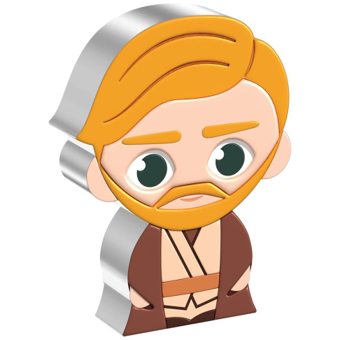 YOUNG OBI-WAN KENOBI™ CHIBI COINS - STAR WARS™ (16.) 1 oz stříbrná mince 2022 