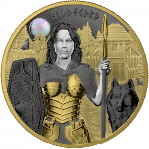 VALKÝRY 1 oz stříbrná mince 2022 