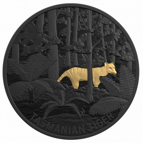 TASMÁNSKÝ TYGR 1 oz stříbrná mince 2019 