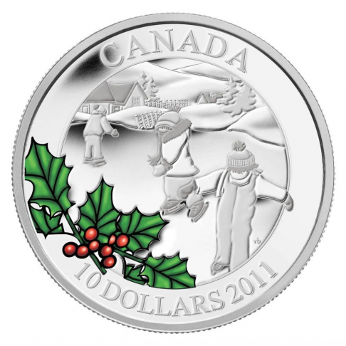 BRUSLÍCÍ DĚTI 0,5 oz stříbrná mince 2011 