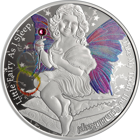 TOOTH FAIRY 0,5 oz stříbrná mince 2022 