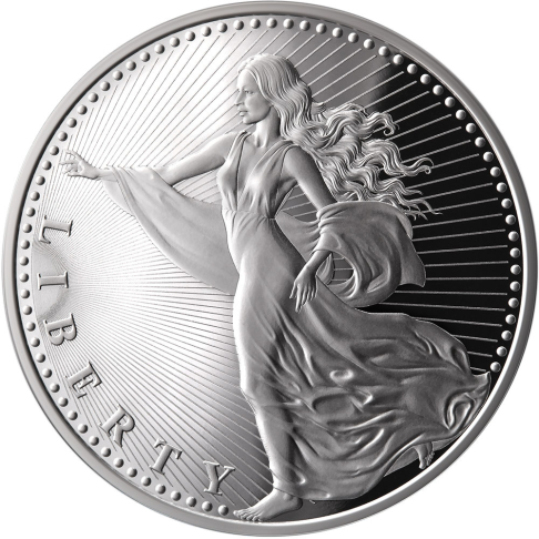 LIBERTY 1 oz stříbrná mince 2022 