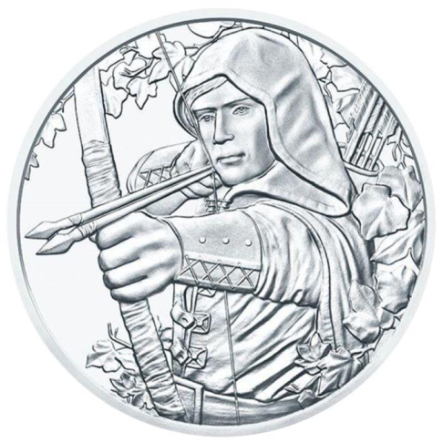 ROBIN HOOD 1 oz stříbrná mince 2019 v blistru 