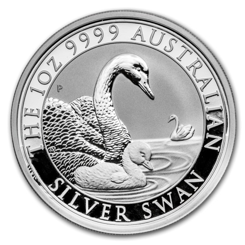 SWAN 1 oz stříbrná mince 2019 