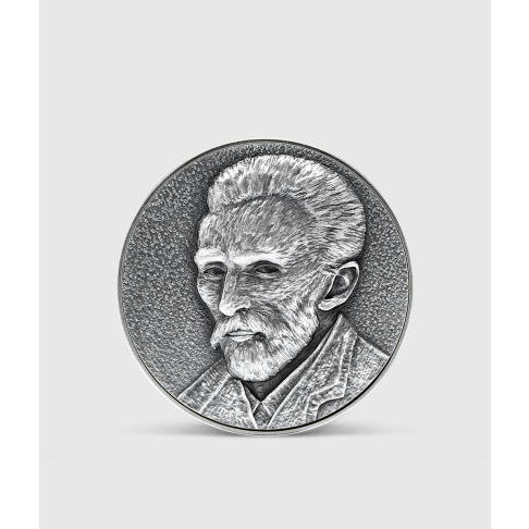 SELF-PORTRAIT VINCENT VAN GOGH 2 oz stříbrná mince 2020 