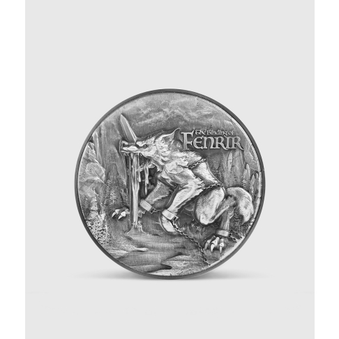THE BINDING OF FENRIR 2 oz stříbrná mince 2021 