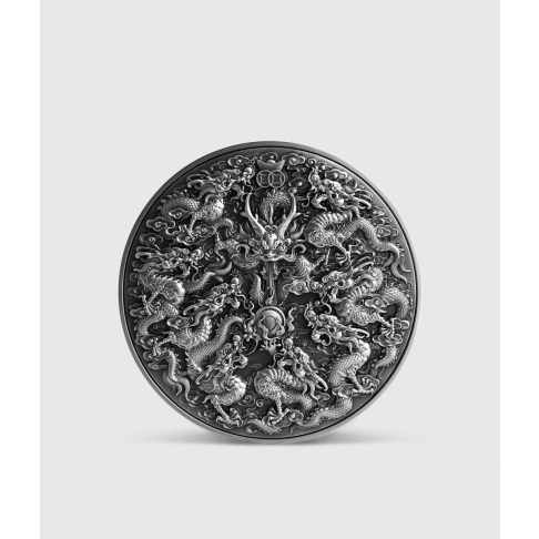 9 Sons of the Dragon King 5 oz stříbrná mince 2021 
