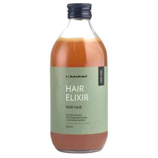 Almara soap HAIR ELIXIR NEW HAIR Vlasový oplach na problematickou vlasovou pokožku 300 ml 
