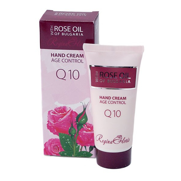 Regina Floris jemný krém na ruky s ružovým olejom a s Q10 50 ml 