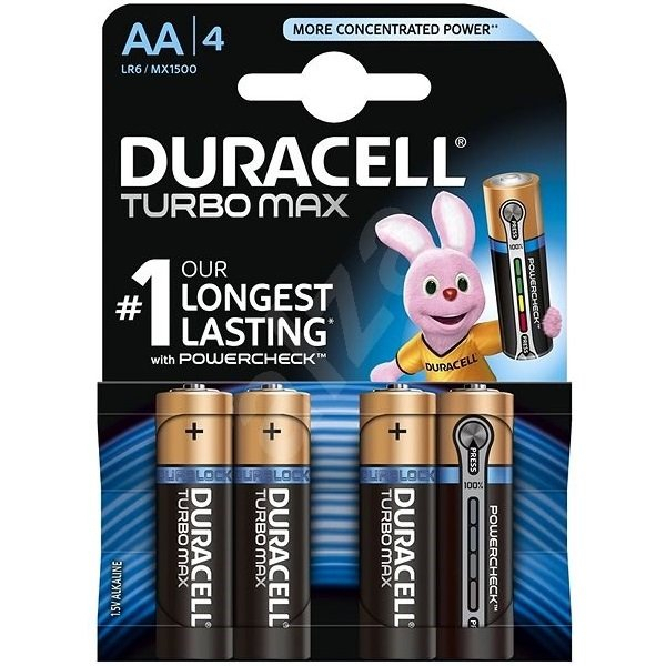 Tužkové AA baterie (4ks)