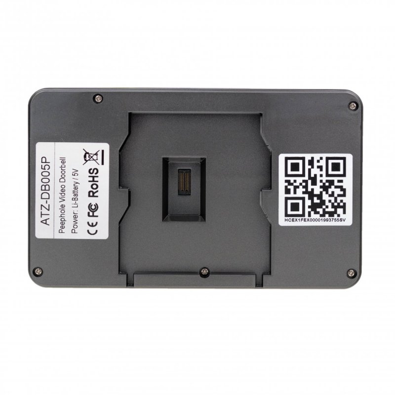 WiFi digitálne dverné kukátko Secutek STZ-DB005P