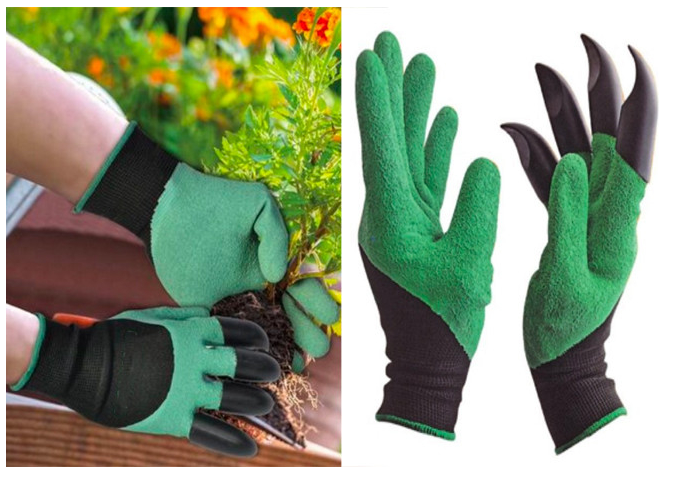 Záhradnícke rukavice s pazúrmi MAXIGarden